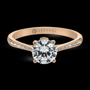 ZR23CHER Wedding Set in 14k Gold with Diamonds