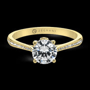 ZR23CHER Wedding Set in 14k Gold with Diamonds