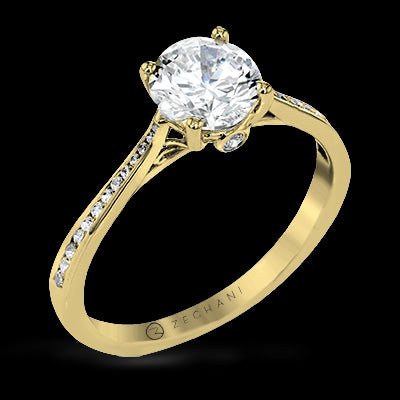 ZR23CHER Wedding Set in 14k Gold with Diamonds