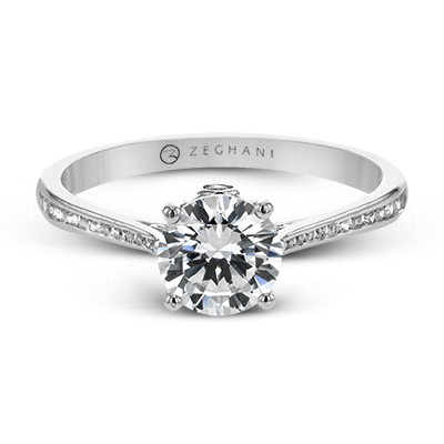 ZR23CHER Wedding Set in 14k Gold with Diamonds