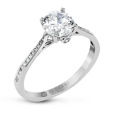 ZR23CHER Wedding Set in 14k Gold with Diamonds