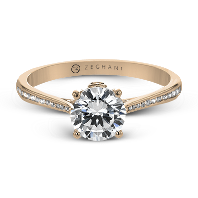 ZR23CHER Wedding Set in 14k Gold with Diamonds