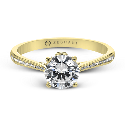 ZR23CHER Wedding Set in 14k Gold with Diamonds