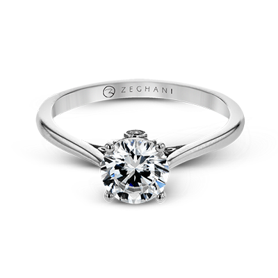 ZR23NDER Wedding Set in 14k Gold with Diamonds