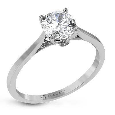 ZR23NDER Wedding Set in 14k Gold with Diamonds