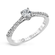 ZR23PRER-0.25 Wedding Set in 14k Gold with Diamonds