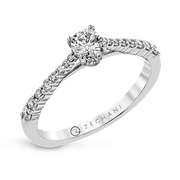 ZR23PRER-0.25 Wedding Set in 14k Gold with Diamonds
