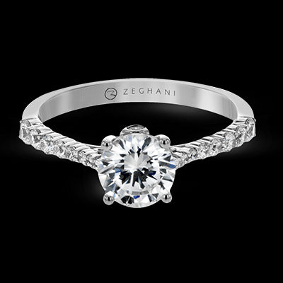 ZR23PRER Wedding Set in 14k Gold with Diamonds