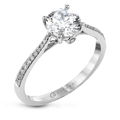 ZR23PVER-0.25 Wedding Set in 14k Gold with Diamonds