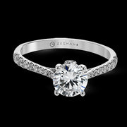 ZR23SPER Wedding Set in 14k Gold with Diamonds