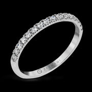 ZR23SPWB Wedding Band in 14k Gold with Diamonds