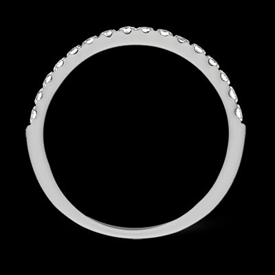 ZR23SPWB Wedding Band in 14k Gold with Diamonds