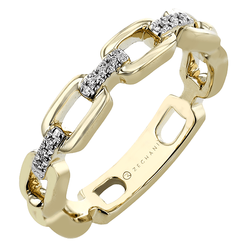 ZR2407 Right Hand Ring in 14k Gold with Diamonds