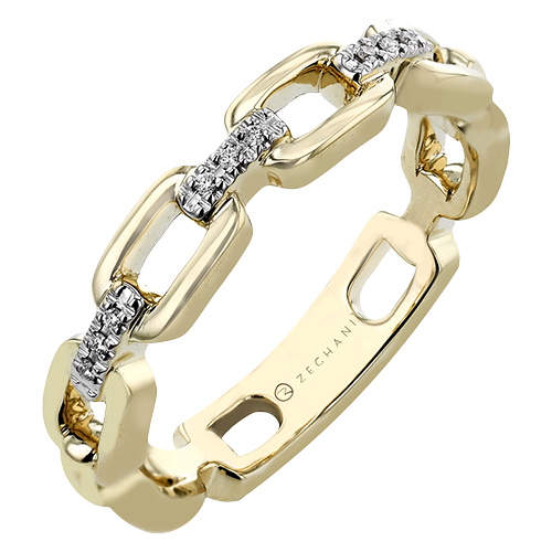 ZR2407 Right Hand Ring in 14k Gold with Diamonds