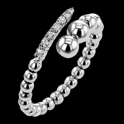 ZR2421 Right Hand Ring in 14k Gold with Diamonds