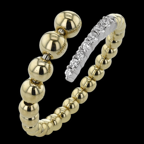 ZR2421-Y Right Hand Ring in 14k Gold with Diamonds