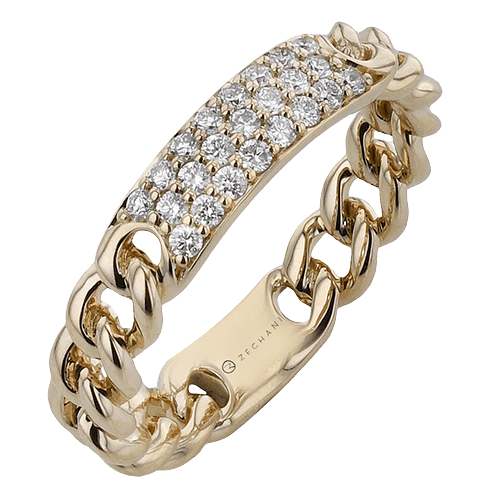 ZR2427 Right Hand Ring in 14k Gold with Diamonds