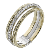 ZR2430 Right Hand Ring in 14k Gold with Diamonds