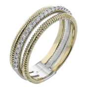 ZR2430 Right Hand Ring in 14k Gold with Diamonds