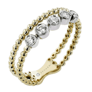 ZR2435 Right Hand Ring in 14k Gold with Diamonds