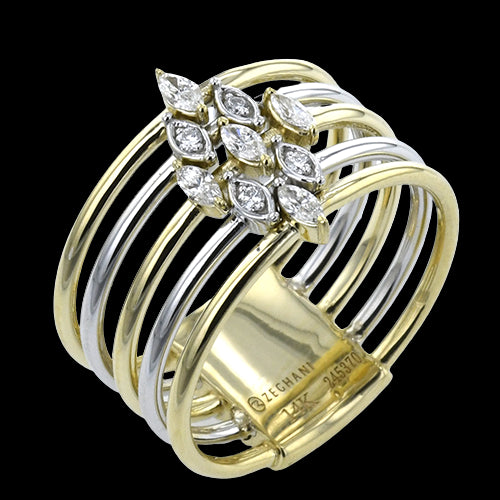 ZR2439 Right Hand Ring in 14k Gold