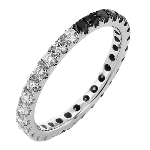 ZR2462 Anniversary Ring in 14k Gold with Diamonds