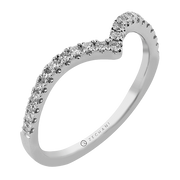ZR2463 Anniversary Ring in 14k Gold with Diamonds