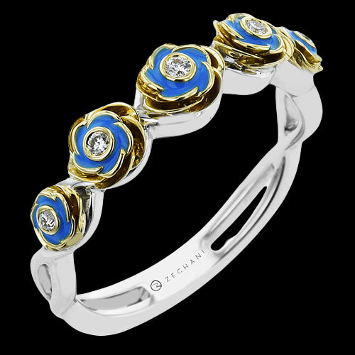 ZR2466 Right Hand Ring in 14k Gold with Diamonds