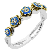 ZR2466 Right Hand Ring in 14k Gold with Diamonds