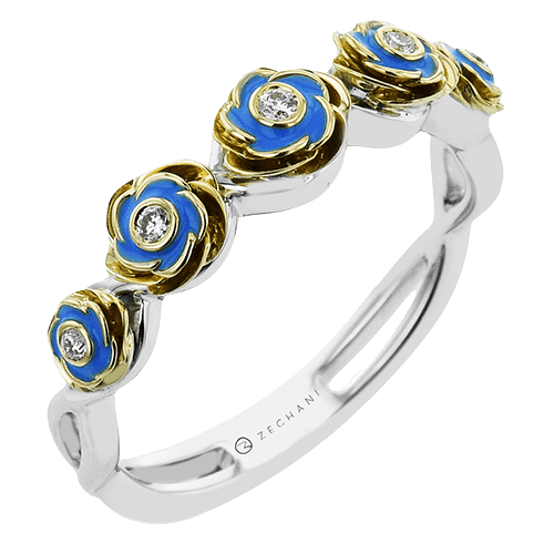 ZR2466 Right Hand Ring in 14k Gold with Diamonds