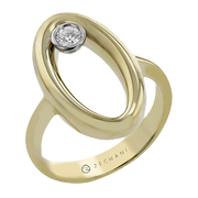 ZR2478 Right Hand Ring in 14k Gold with Diamonds