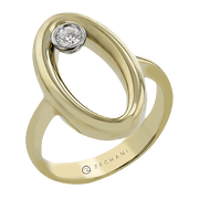 ZR2478 Right Hand Ring in 14k Gold with Diamonds
