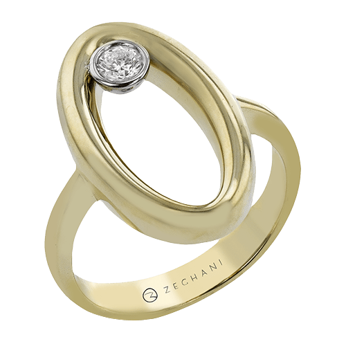 ZR2478 Right Hand Ring in 14k Gold with Diamonds