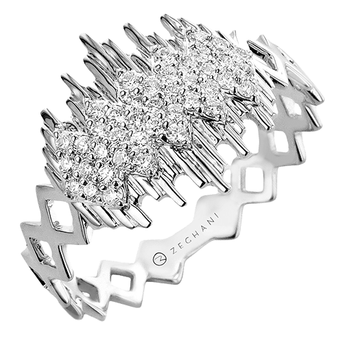ZR2479 Right Hand Ring in 14k Gold with Diamonds