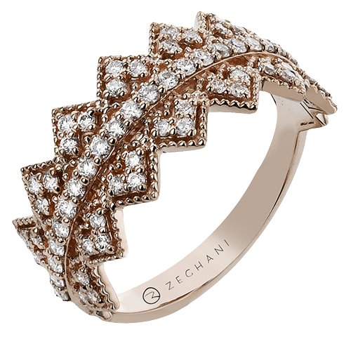 ZR2480-R Right Hand Ring in 14k Gold with Diamonds