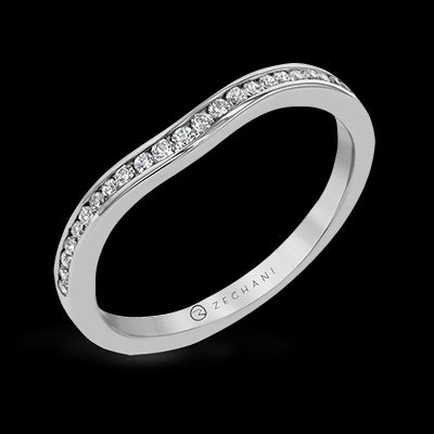 ZR24CHWB Wedding Set in 14k Gold with Diamonds