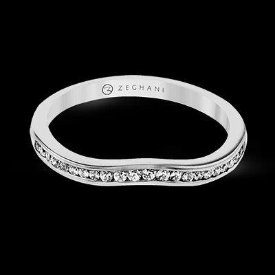 ZR24CHWB Wedding Set in 14k Gold with Diamonds