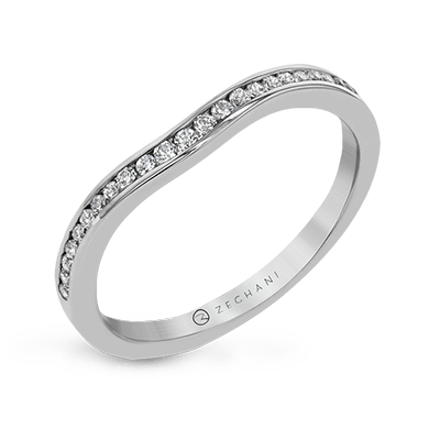 ZR24CHWB Wedding Set in 14k Gold with Diamonds