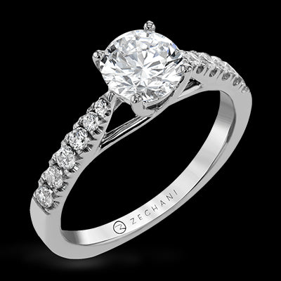 ZR24PRER Wedding Set in 14k Gold with Diamonds