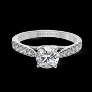 ZR24PRER Wedding Set in 14k Gold with Diamonds