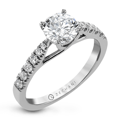 ZR24PRER Wedding Set in 14k Gold with Diamonds