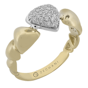 ZR2507 Right Hand Ring in 14k Gold with Diamonds