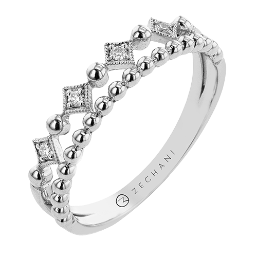 ZR2509 Right Hand Ring in 14k Gold with Diamonds