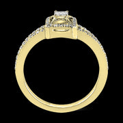 ZR251 Engagement Ring in 14k Gold with Diamonds