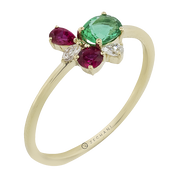 ZR2521 Color Ring in 14k Gold