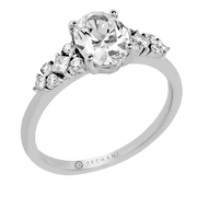 ZR2534 Wedding Set in 14k Gold with Diamonds