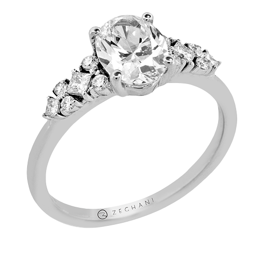 ZR2534 Wedding Set in 14k Gold with Diamonds