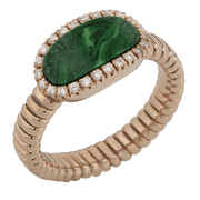 ZR2536 Color Ring in 14k Gold with Diamonds