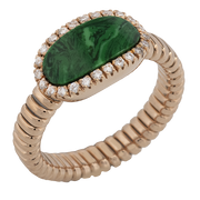 ZR2536 Color Ring in 14k Gold with Diamonds
