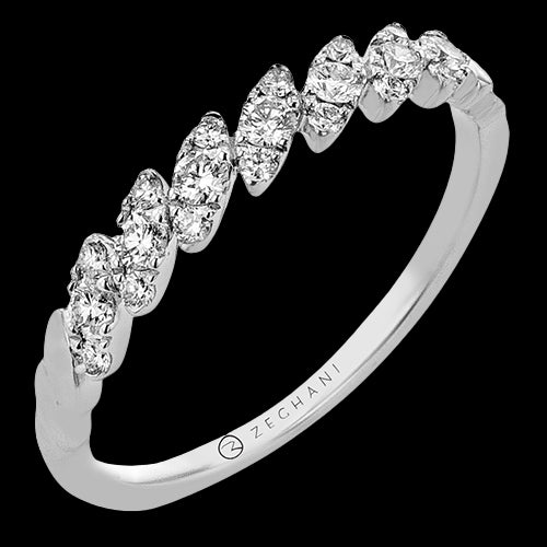 ZR2548 Right Hand Ring in 14k Gold with Diamonds